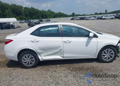 2018 Toyota Corolla Le from USA, damaged, VIN 2T1BURHE3JC988786